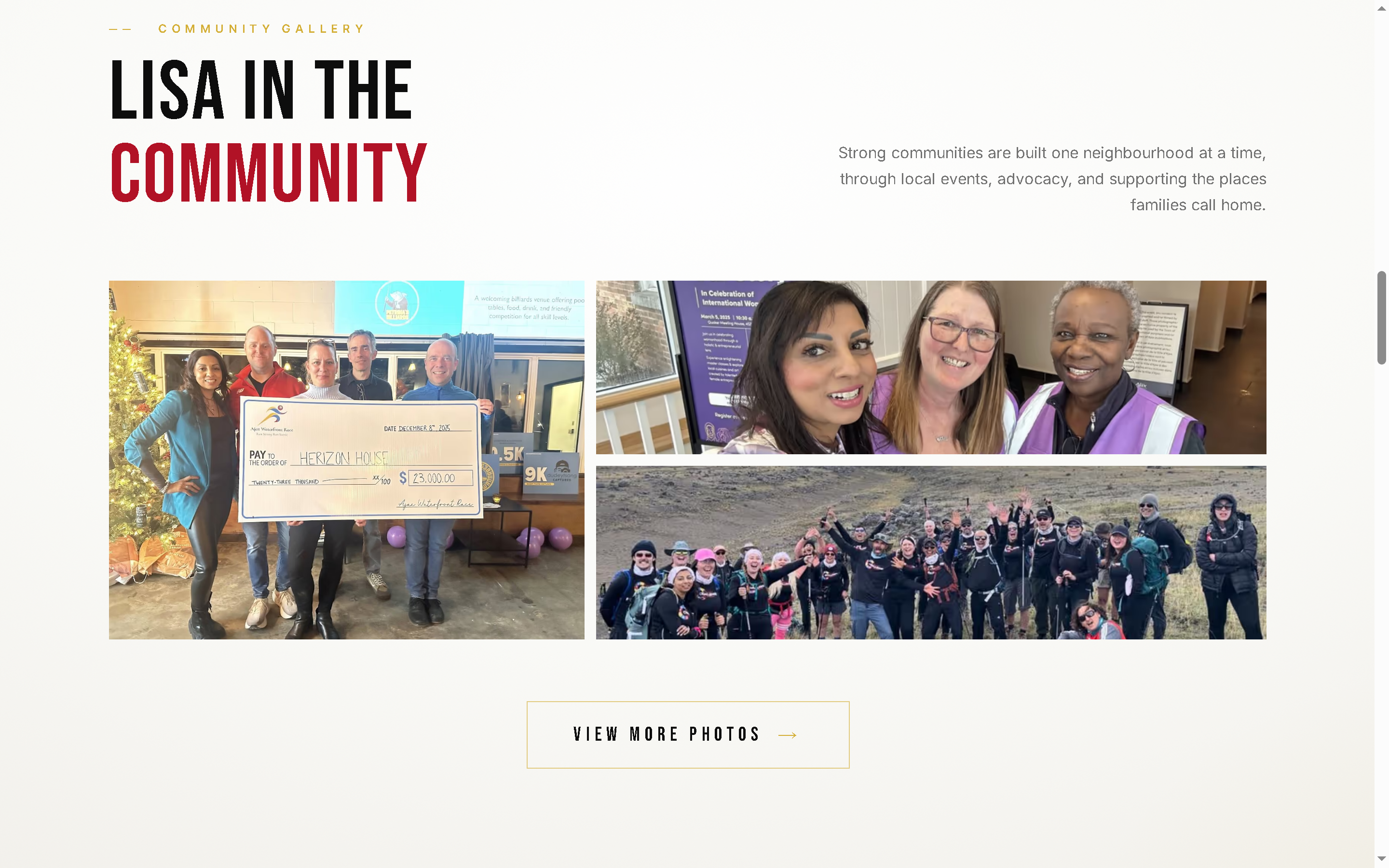 Building a Community-Focused Digital Campaign for Lisa Patel - Project Screenshot 4 for Lisa Patel for Ajax Ward 3