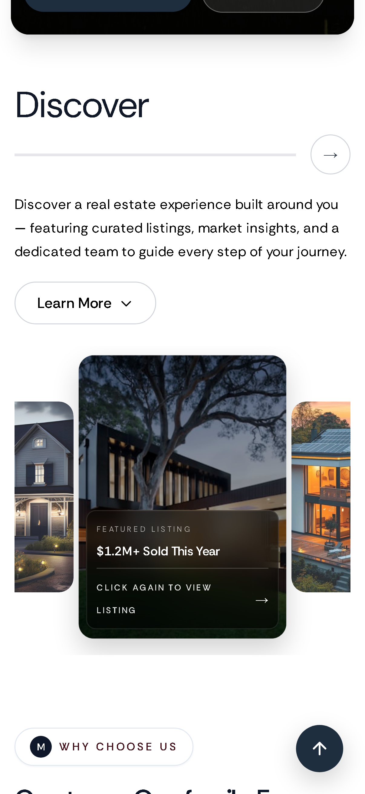 Vanta Real Estate — A Fictional Real Estate Website Concept - Project Screenshot 10 for Vanta Real Estate — Fictional Demo Brand
