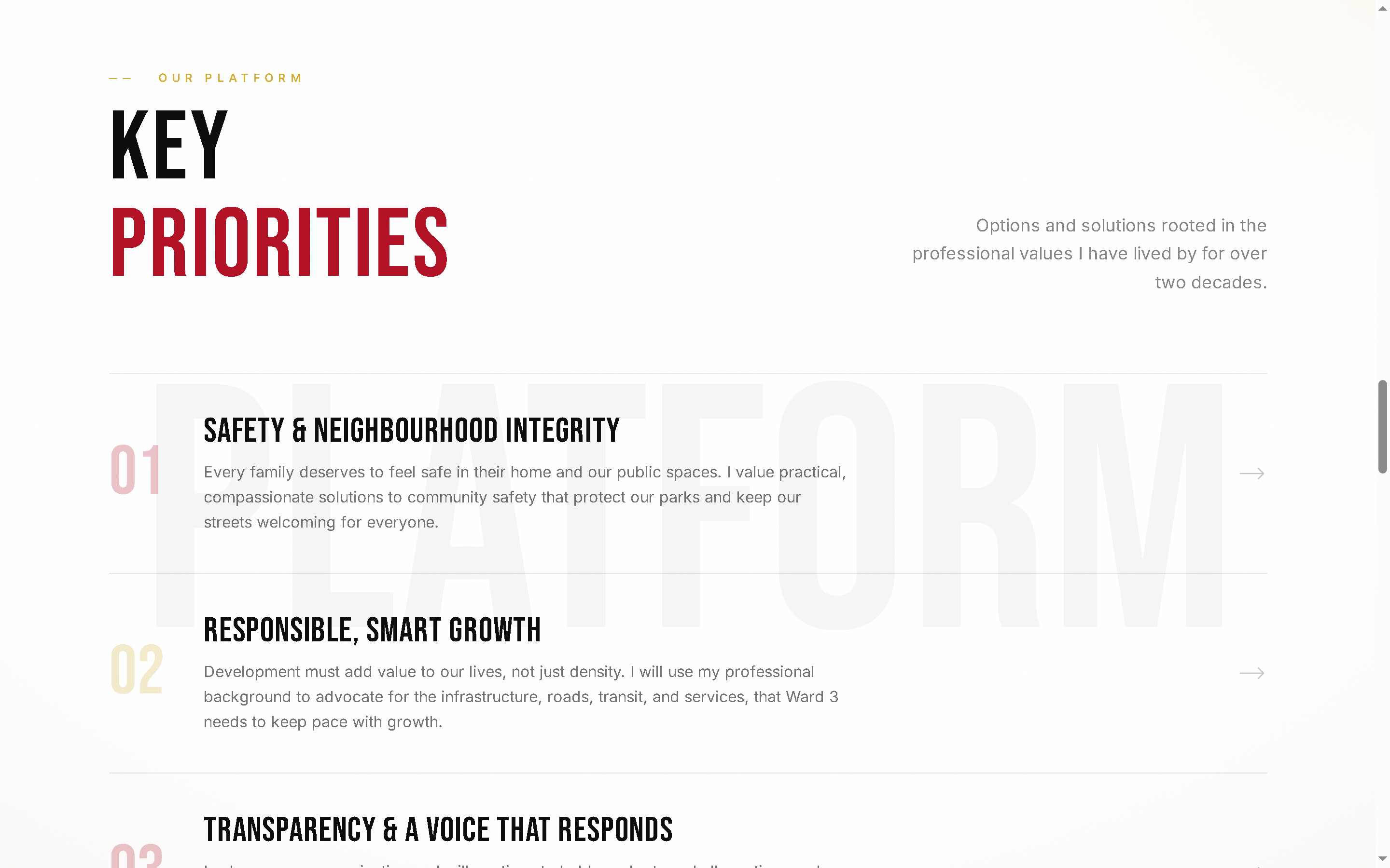 Building a Community-Focused Digital Campaign for Lisa Patel - Project Screenshot 5 for Lisa Patel for Ajax Ward 3