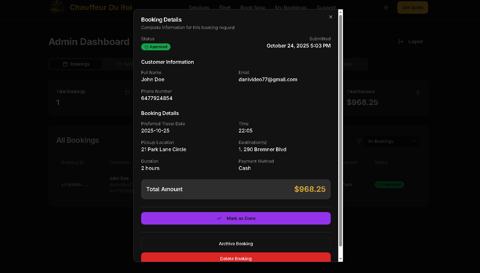 Chauffeur Du Roi - Project Screenshot 7 for Chauffeur Du Roi
