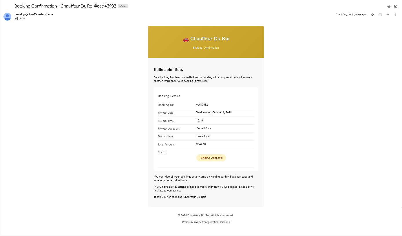 Chauffeur Du Roi - Project Screenshot 11 for Chauffeur Du Roi