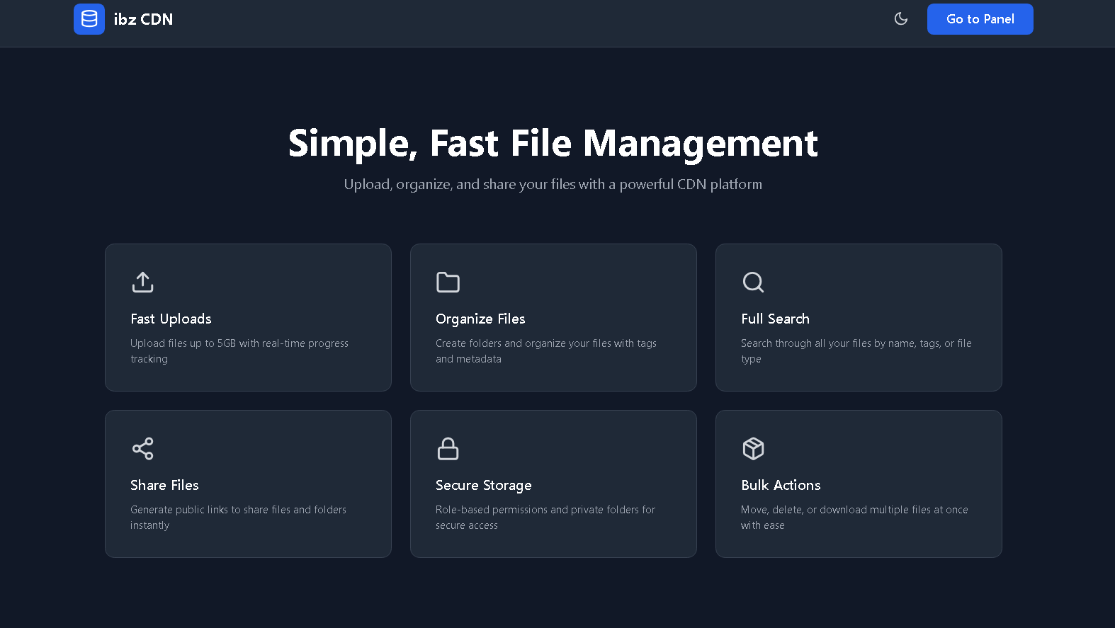 CDN File Management Platform
