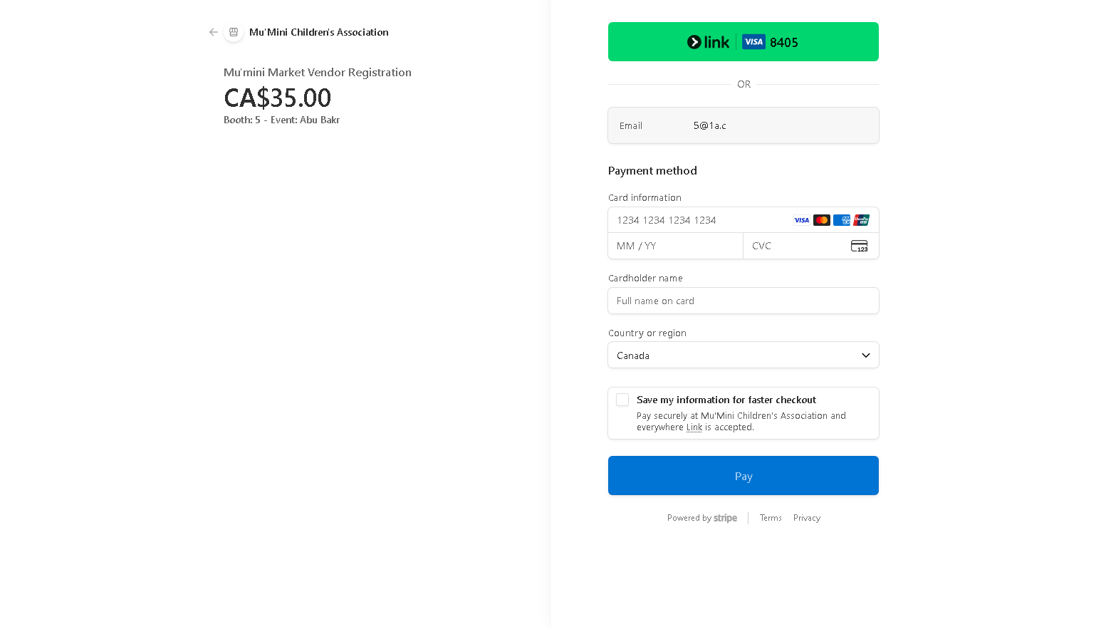 Mu’mini Market – Vendor Registration Application - Project Screenshot 3 for Mu’mini