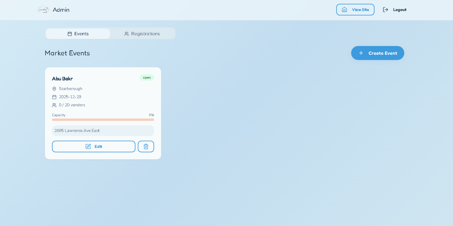 Mu’mini Market – Vendor Registration Application - Project Screenshot 4 for Mu’mini