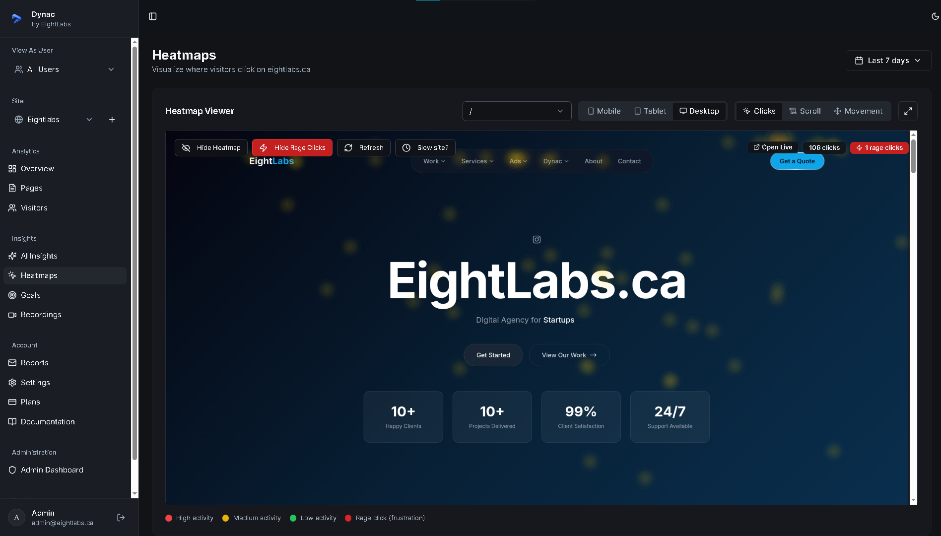 Dynac by EightLabs - Project Screenshot 5 for EightLabs