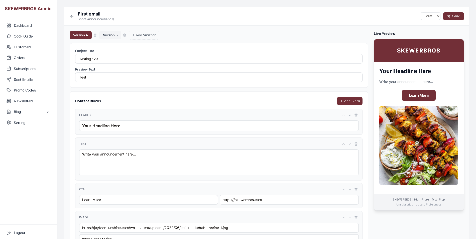 SKEWERBROS - Project Screenshot 19 for SKEWERBROS