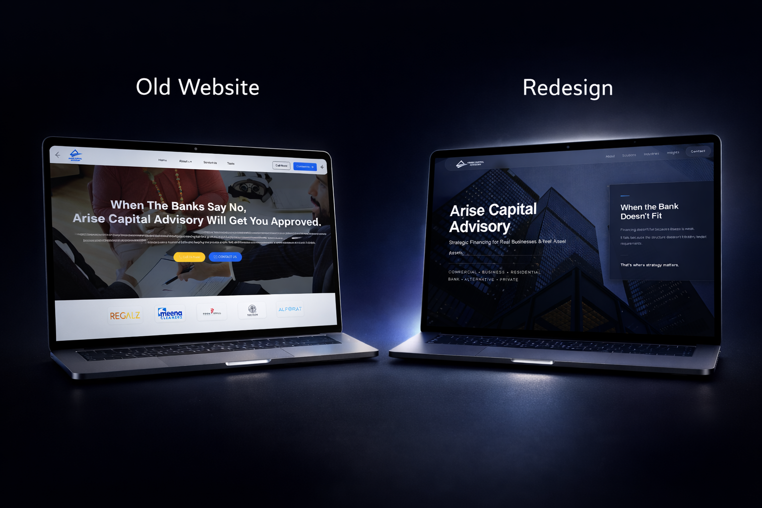 Arise Capital Website Redesign - Project Screenshot 4 for Arise Capital