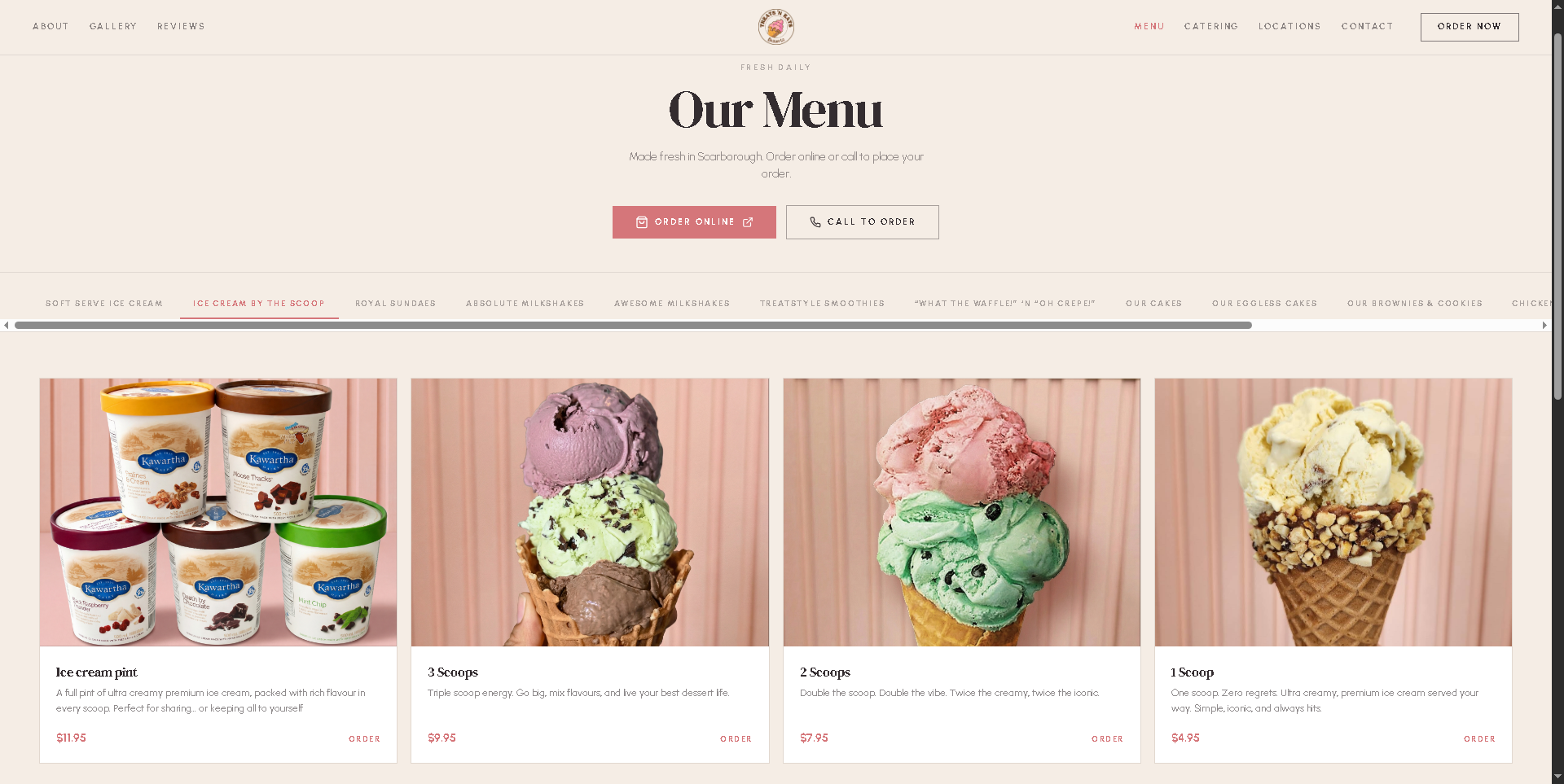 Treats N Eats Desserts - Project Screenshot 5 for Treats N Eats Desserts