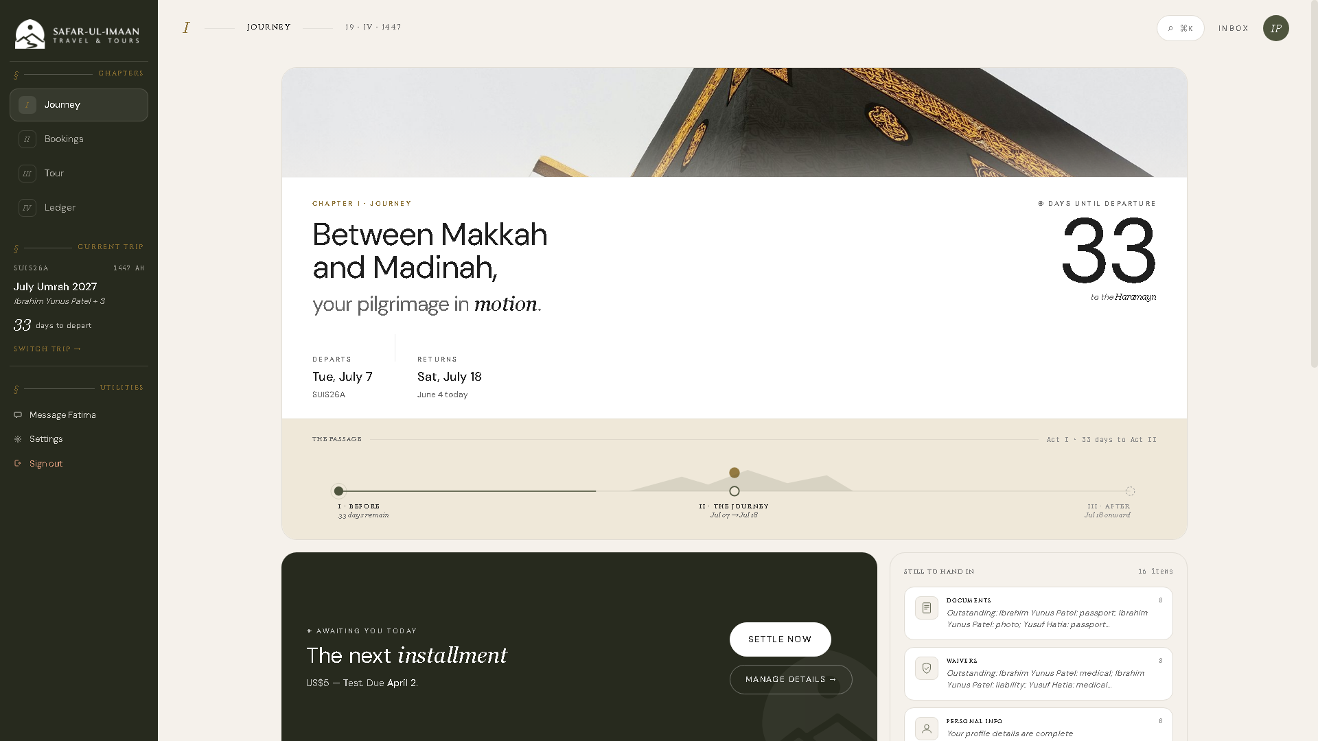Building a Single Source of Truth for Umrah Travel Operations