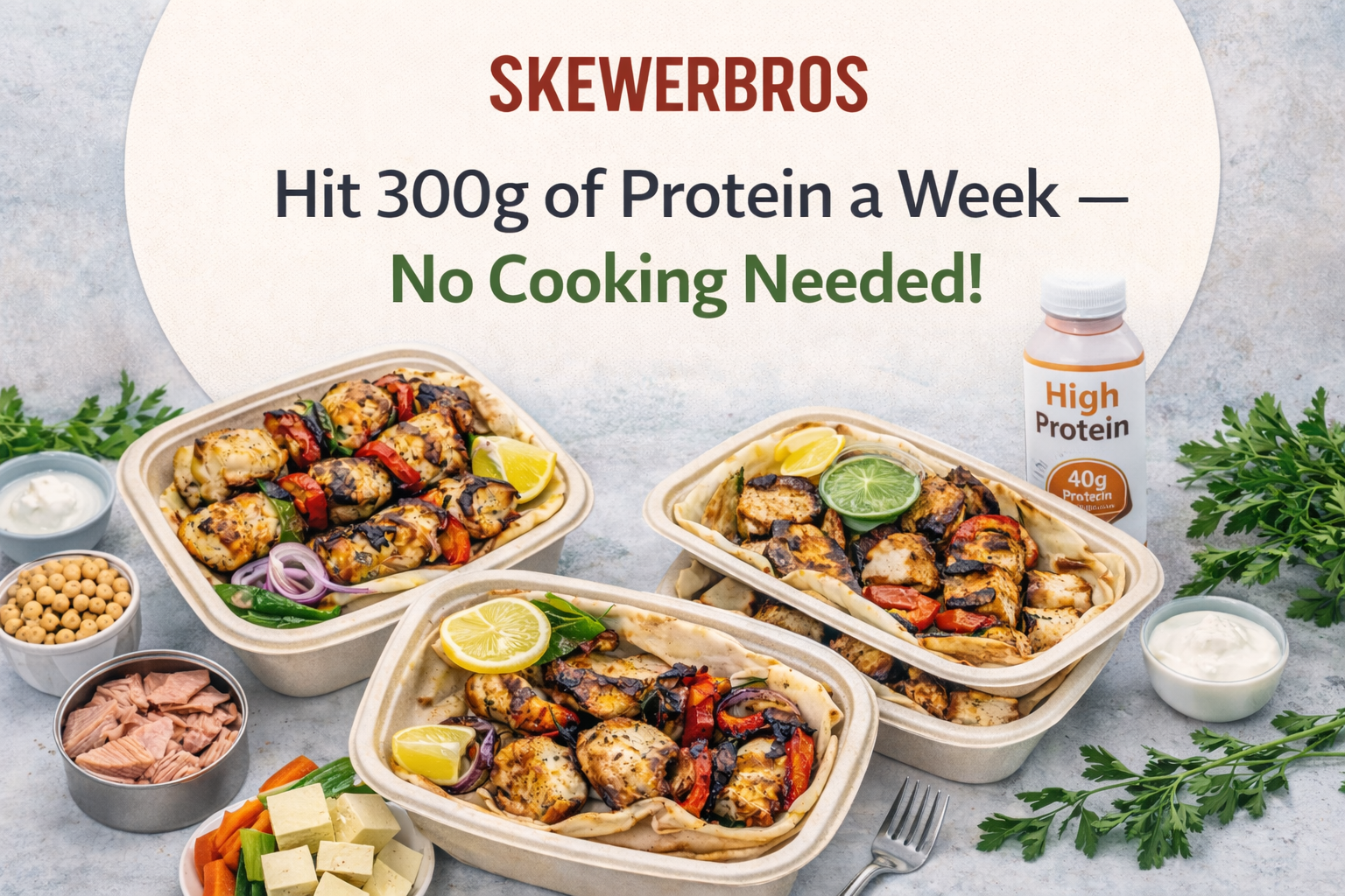 How to Hit 300g of Protein a Week Without Cooking