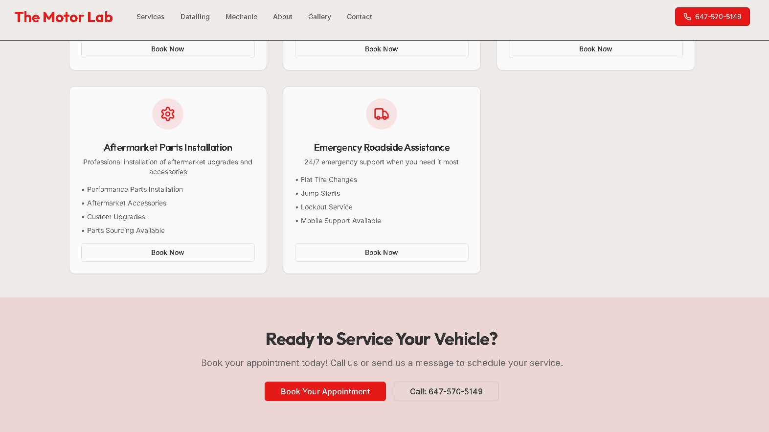 The Motor Lab - Project Screenshot 4 for The Motor Lab
