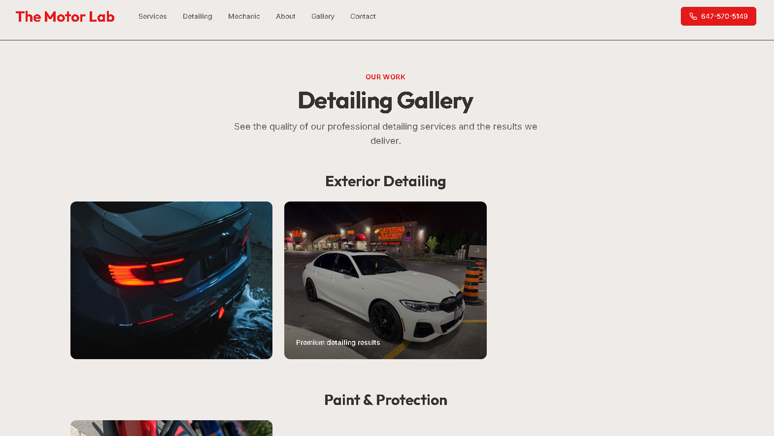 The Motor Lab - Project Screenshot 5 for The Motor Lab